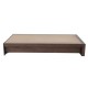 Base Urban Ii De Madera Individual Color Chocolate
