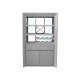 Contra Barra Maslow De Madera Color Gris Vintage