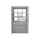 Contra Barra Maslow De Madera Color Gris Vintage